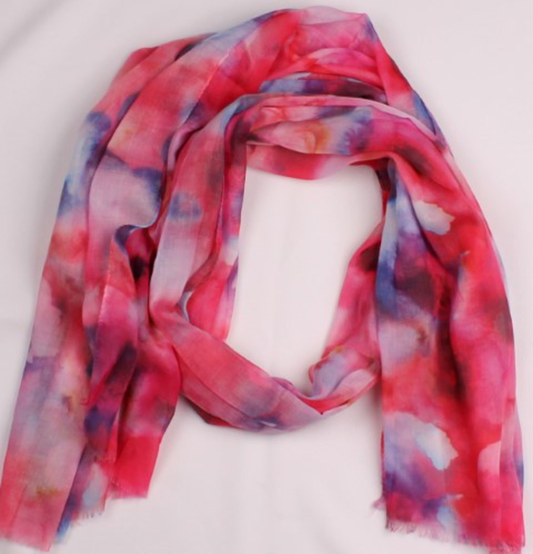 Alice & Lily printed  scarf red Style:SC/4563/RED image 0